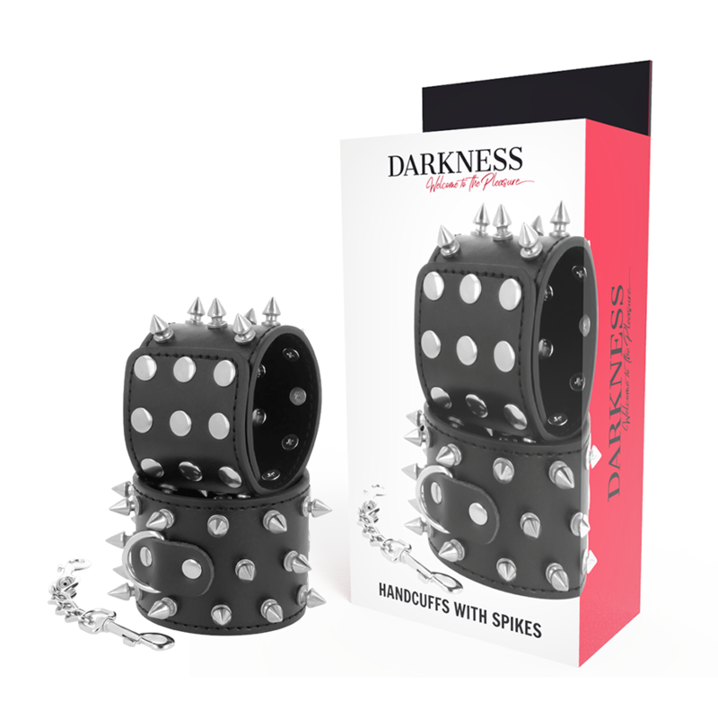 Darkness Bondage-Skulls and Bones Cătușe Negre cu Țepi 1 img 142887 5163fcf30085356f9ae16960bdefef24 1