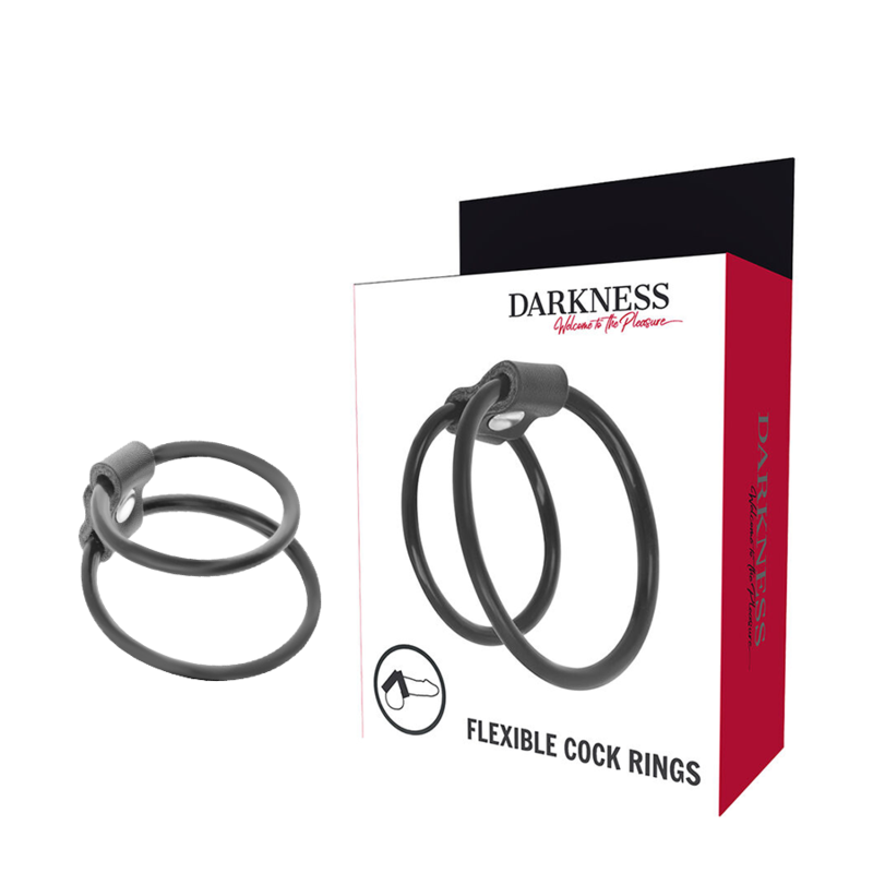 Darkness Bondage-Inel Dublu Îmbunătățitor pentru Penis-TPR 1 img 142912 113f9b8ef9ab7339214d685ecb8edbfd 1
