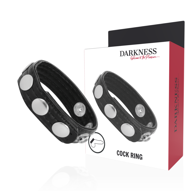 Darkness Sensations-Inel din Piele pentru Erecție 1 img 142928 f52ba76a56c3342c921f45396e1ab95c 1