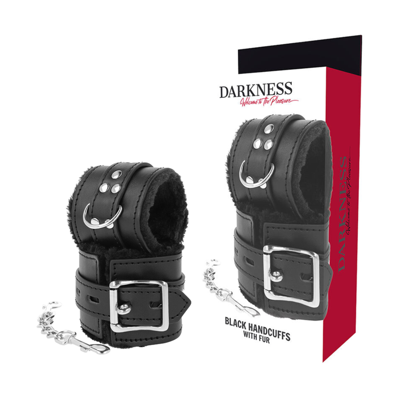 Darkness Bondage-Cătușe Bdsm Căptușite cu Blană Neagră-PVC 1 img 142935 dcc8d0a9e0bf7b89fc571d499fd4d050 1