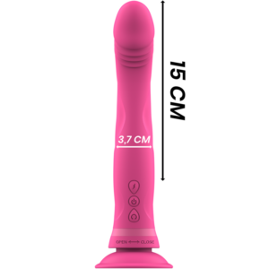 Intense High Tech-Michelangelo Dildo Vibrator Silicon Roz-10 9 Intense High Tech-Michelangelo Dildo Vibrator Silicon Roz-10 - imagine 3