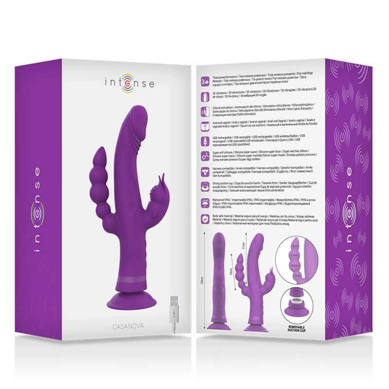 Intense High Tech-Casanova Rabbit Vibrator din Silicon Triple 2 img 143194 73de4035f877d4bfe75a78d90754251a 1