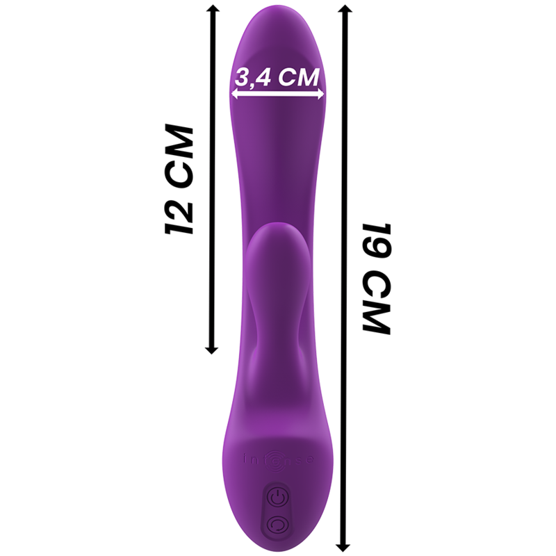 Intense High Tech-Luigi Vibrator Rabbit Siliconă Lichidă Mov-10 3 img 143210 94970e25b35b07e625681ca562568256 1