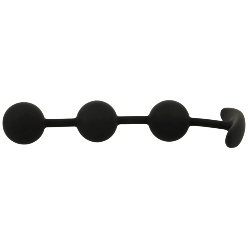 Black&silver-Harry Rosario Anal 3 Sfere Silicon 14 cm 3 Black&silver-Harry Rosario Anal 3 Sfere Silicon 14 cm — BLACK&SILVER · Jucarii Anale (imaginea 3)
