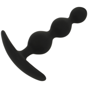 Black&silver-Rupert Lanț de Bile Anale 10 cm-Silicon, Waterproof 6 Black&silver-Rupert Lanț de Bile Anale 10 cm-Silicon, Waterproof - imagine 1