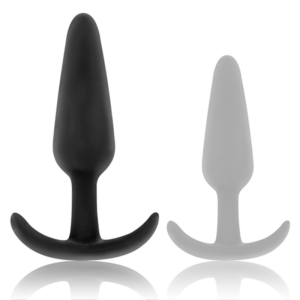 Black&silver-Kael Plug Anal din Silicon cu Ansă Medie-Waterproof 10 Black&silver-Kael Plug Anal din Silicon cu Ansă Medie-Waterproof - imagine 5