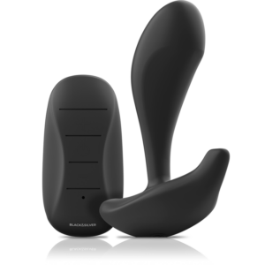Black&silver-Dwayne Plug Anal din Silicon cu Telecomandă 11 Black&silver-Dwayne Plug Anal din Silicon cu Telecomandă - imagine 5