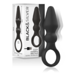 Black&silver-Ozzy Vibrator Plug Anal din Silicon 138 img 143332 19bbdb279ffc553c929c90542d3cb205 1