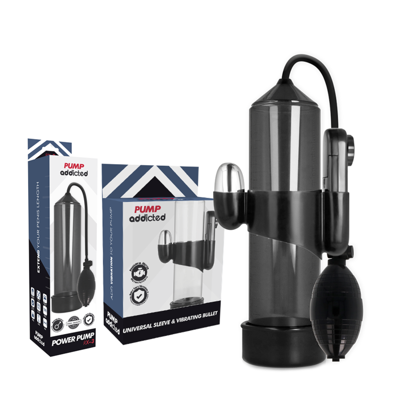 Pump Addicted-RX3 Black Vibrator-Silicon, Waterproof 2 img 143366 51997a2c83817aaa3035fcae7873997d 1