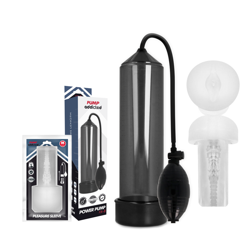 Pump Addicted-RX3 Black cu Pleasure Sleeve-Silicon, Waterproof 2 img 143374 ae29c5e809dcc12a1baabaca44132651 1