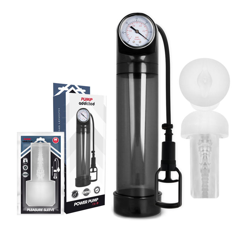 Pump Addicted-RX9 Black cu Masturbator-Silicon, Waterproof 2 Pump Addicted-RX9 Black cu Masturbator-Silicon, Waterproof · Inele & Mansoane Penis (imaginea 2)
