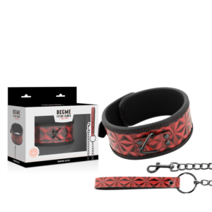 Begme Red Edition-Red Edition Zgardă Premium din Piele Vegană 10 Begme Red Edition-Red Edition Zgardă Premium din Piele Vegană - imagine 3