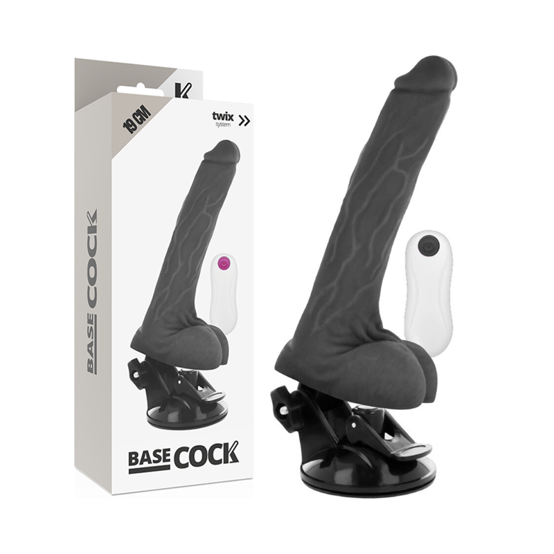 BASECOCK - REALISTIC VIBRATOR REMOTE CONTROL FLESH 19 CM img 143422 6f2c1e8d4814a1e30b2d6687bc45a961 1