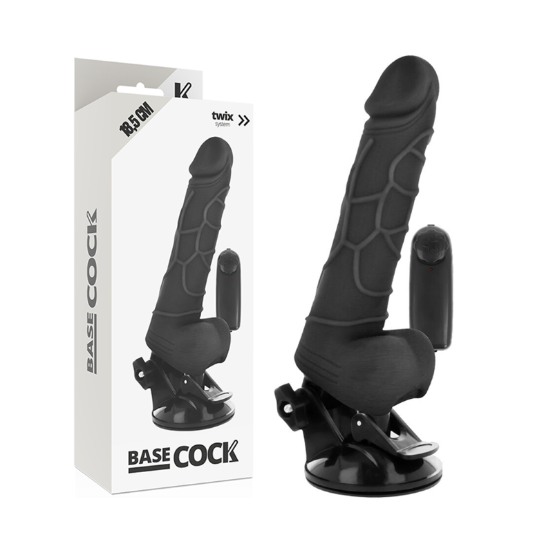 Basecock-Vibrator Realist cu Telecomandă pe Fir 18.5 cm 1 img 143437 f58db942917205307448c8f06bbbd6bc 1