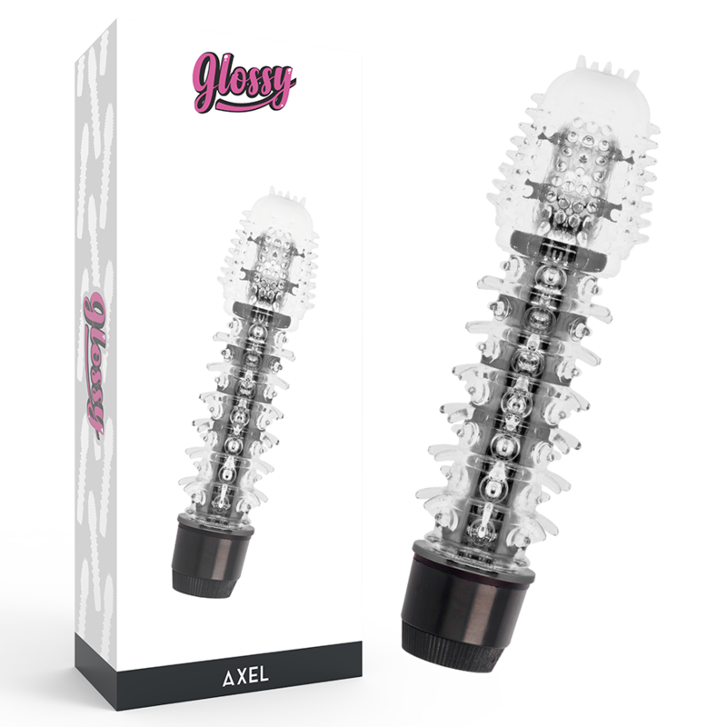 Glossy-Axel Black Vibrator-TPE, Waterproof 1 img 143508 4de406e2e46f36bf17c299fd993bfa12 1