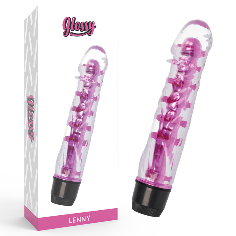 Glossy-Lenny Vibrator Roz-TPE, Waterproof 1 img 143510 455cb811a53c23451b08fc53f03c0a77 1