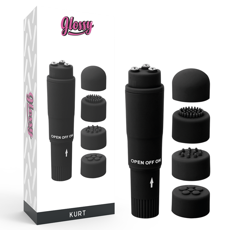 Glossy-Kurt Pocket Massager Negru-ABS, Waterproof 1 img 143529 a03e1305013f459b85d2c0041d8110fd 1