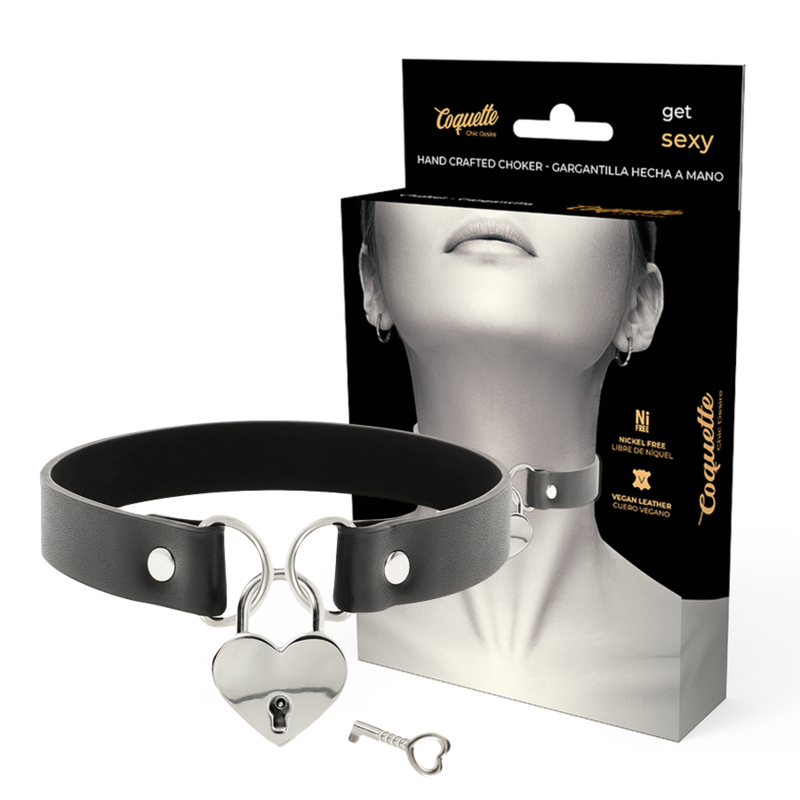 Coquette Accessories-Colier din Piele Vegană cu Accesoriu Inimă 1 img 143533 1c820d1974c2e61a8a53ea02886a3cb2 1