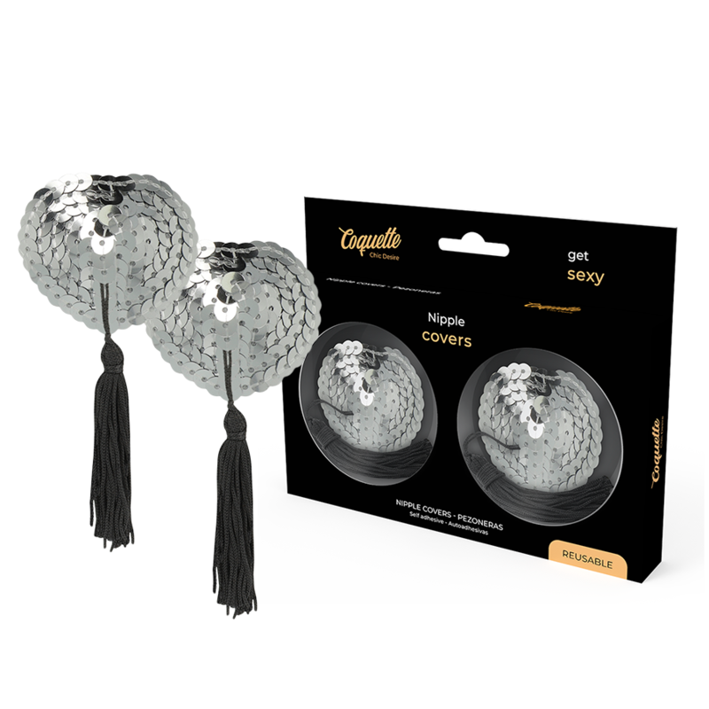 Coquette Accessories-Acoperitoare pentru Sfârcuri Argintii-Metal 1 img 143548 4ebe4d3b996ae7beba881a256ae5629c 1