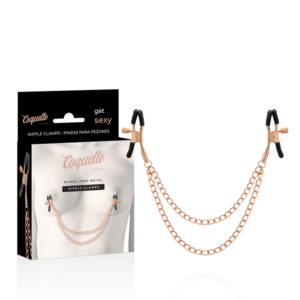 Coquette Fantasy-Fantasy Cleme Metalice pentru Sfarcuri cu Lanț 7 Coquette Fantasy-Fantasy Cleme Metalice pentru Sfarcuri cu Lanț - imagine 1