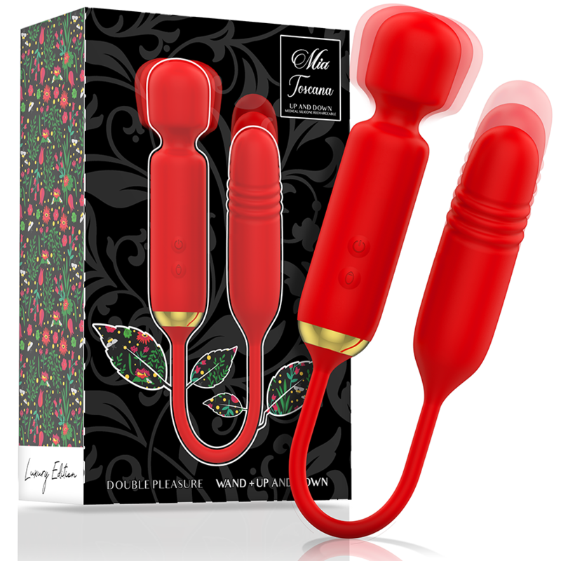 Mia-Toscana Double Pleasure Wand + Up and Down-Silicon 1 Mia-Toscana Double Pleasure Wand + Up and Down-Silicon · Vibratoare