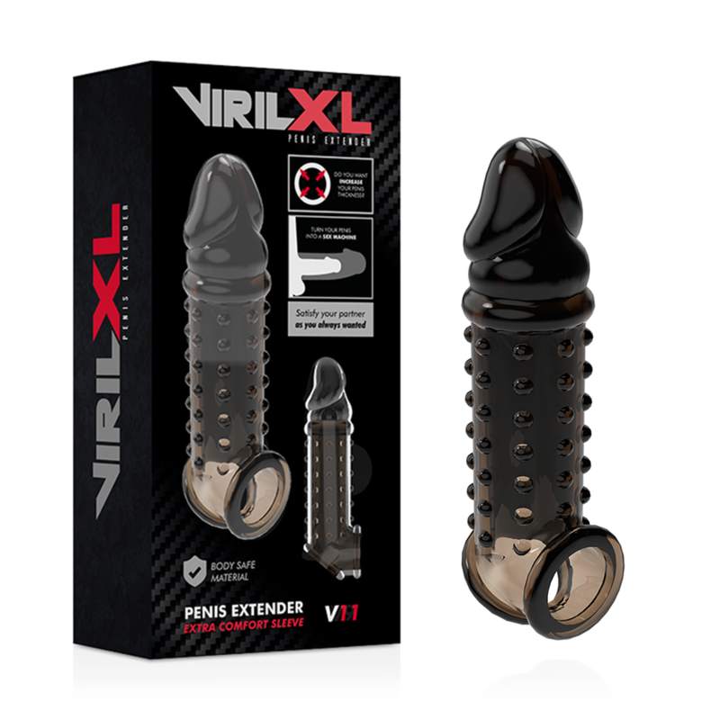 Virilxl - Extensie Penis si Teacă V11 Negru 3 img 143670 0e4cc28ba08672189988b64dd567675c 1