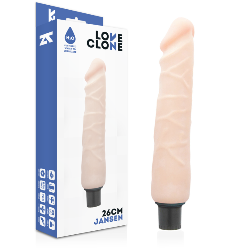 Loveclone-Jansen Vibrator cu Autolubrifiere 26 Cm - Ø 4.2 Cm-TPR 1 img 143673 c1b332888c8b65e26f0af81431e5e87c 1