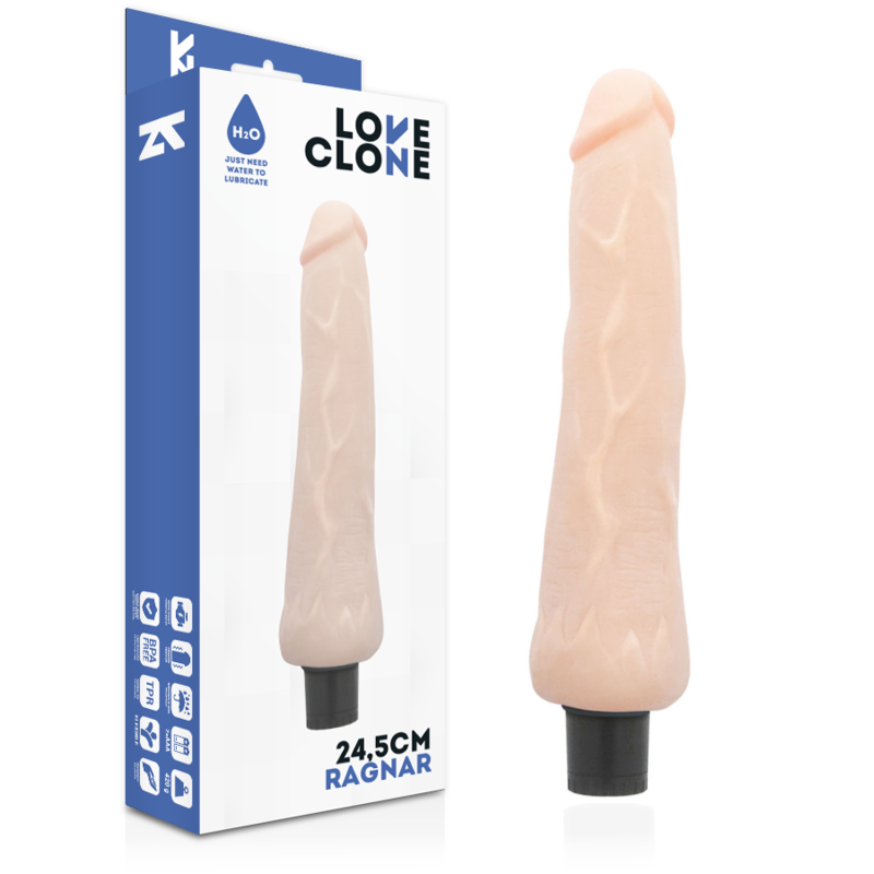 Loveclone-Ragnar cu Auto-lubrifiere Vibrator 24.5 Cm -o- 3.5 cm 1 img 143676 7490f0e0758ff46085a5e0776b992cef 1