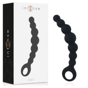 Intense Anal Toys-Biluțe Anale Max Negru-Silicon 6 Intense Anal Toys-Biluțe Anale Max Negru-Silicon - imagine 1
