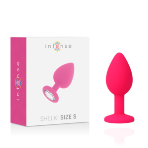 Intense Anal Toys-Shelki S Plug Anal Fuchsia-Silicon - imagine 5