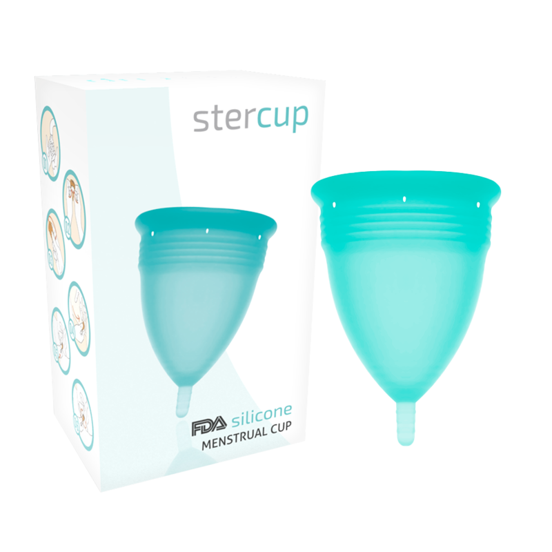 Stercup - Cupa Menstruală din Silicon Fda Aquamarine - Size L 5 img 143897 48e794e2ec335496e4c8f2b8681400fd 1