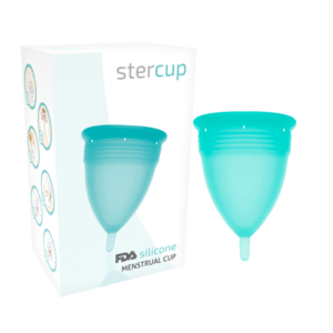 Stercup - Cupă Menstruală din Silicon Fda Aquamarine - Size S - imagine 5