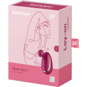 Satisfyer Vibrator-Spot on 1 Berry-Silicon, 12 Trepte - imagine 4