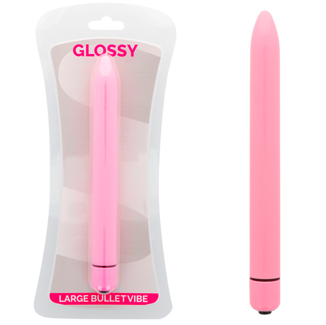 Glossy-Slim Vibrator Roz-ABS, 3 Trepte, Waterproof, Silentios 1 img 144022 bc65e715c0dab39f5ea7af2451bebe7b 1