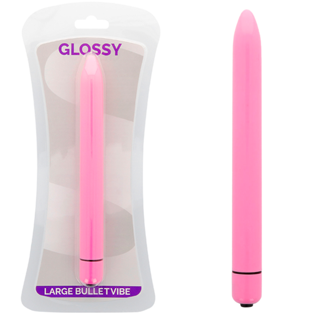 Glossy-Slim Vibrator Deep Rose-ABS, 3 Trepte, Waterproof 1 img 144024 163f68c1bb777090e6f59d608fd13d8f 1