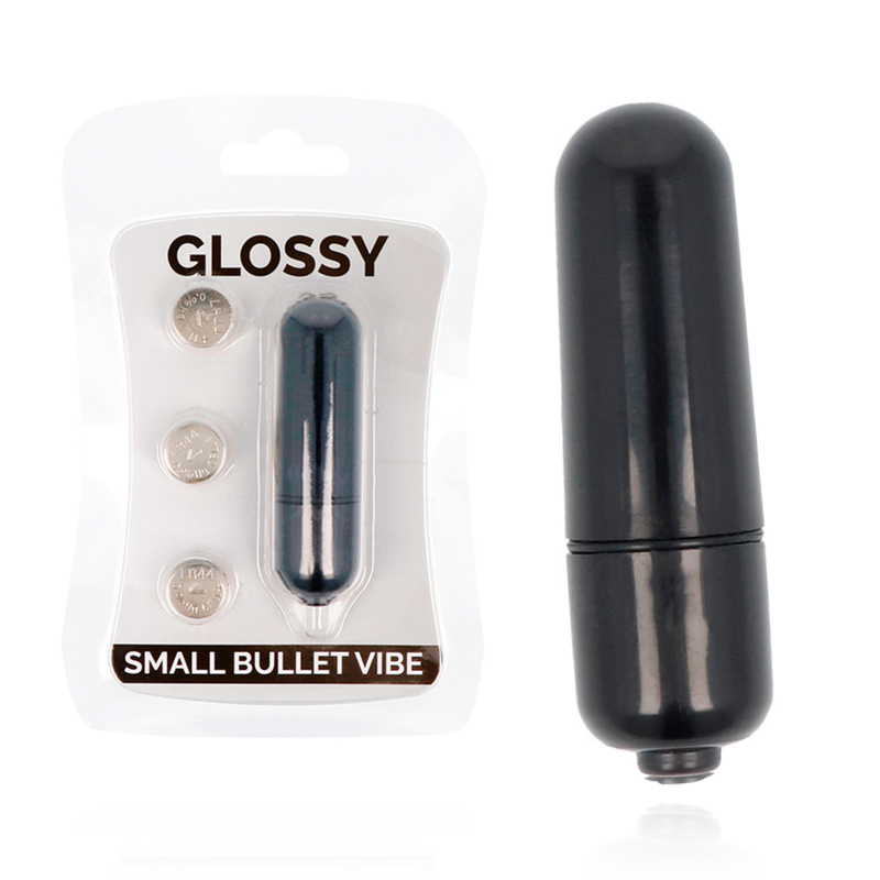 Glossy-Small Bullet Vibe Negru-ABS, 3 Trepte, Waterproof 1 img 144032 d9d57ef63cf8384ec2c1d00c8c4041a4 1