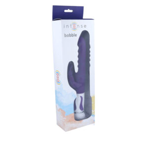 Intense High Tech-Bobble Vibrator Rotator Lilac Silicone-12 Trepte - imagine 6