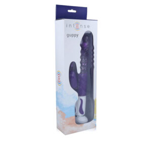 Intense High Tech-Guppy Lilac Rotator Vibrator-12 Trepte, Rotatie - imagine 3