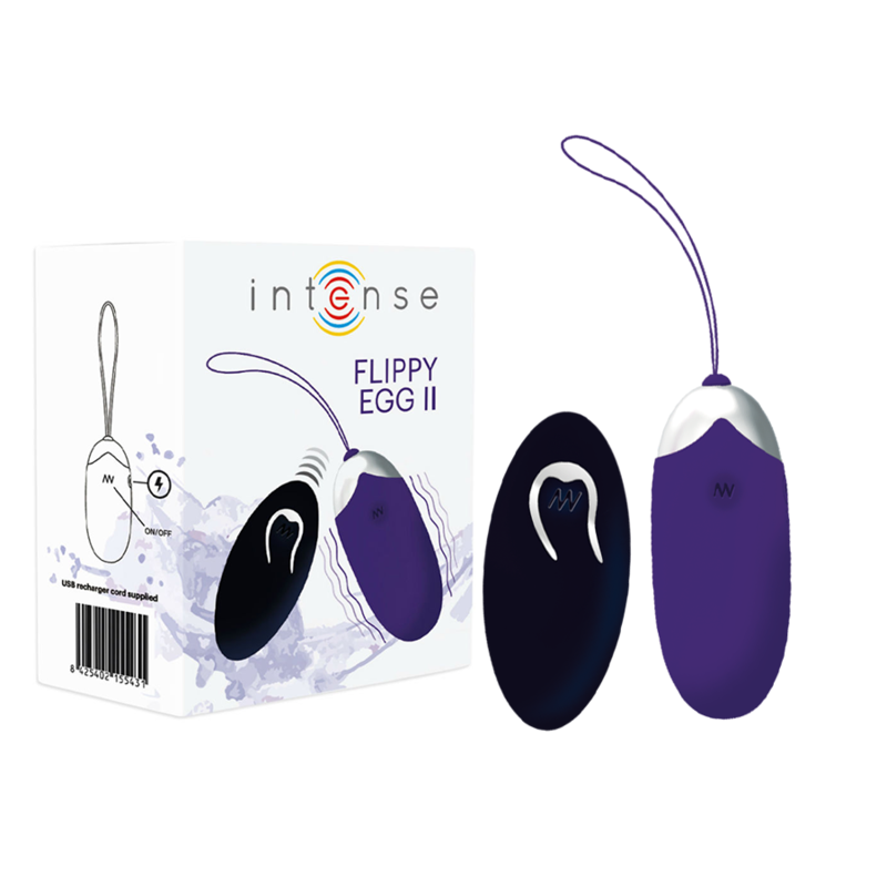 Intense Remote Control-Flippy II Ou Vibrator cu Telecomandă-Mov · Vibratoare (imaginea 5)