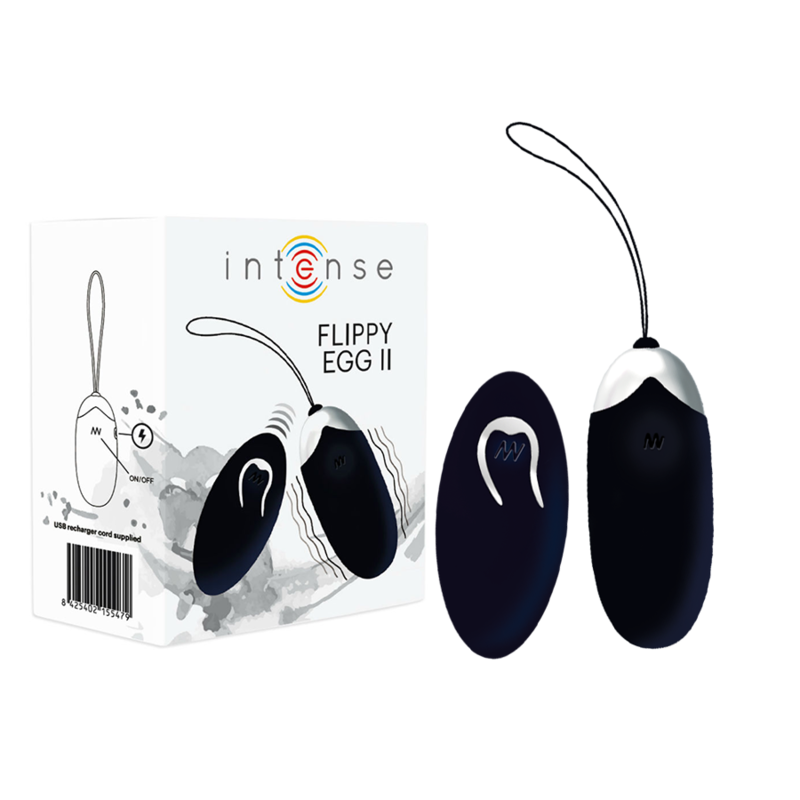 Intense Remote Control-Flippy II Ou Vibrator cu Telecomandă-Negru 2 img 144126 db4780cd0f2db482a225cd1011a62239 1