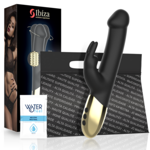Ibiza Technology-Vibrator Rabbit Rotativ-Silicon, 10 Trepte, USB 11 Ibiza Technology-Vibrator Rabbit Rotativ-Silicon, 10 Trepte, USB - imagine 1