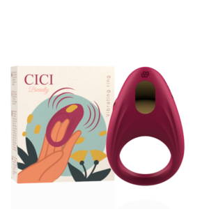 Cici Beauty-Inel Vibrator Premium din Silicon-7 Trepte 9 Cici Beauty-Inel Vibrator Premium din Silicon-7 Trepte - imagine 1
