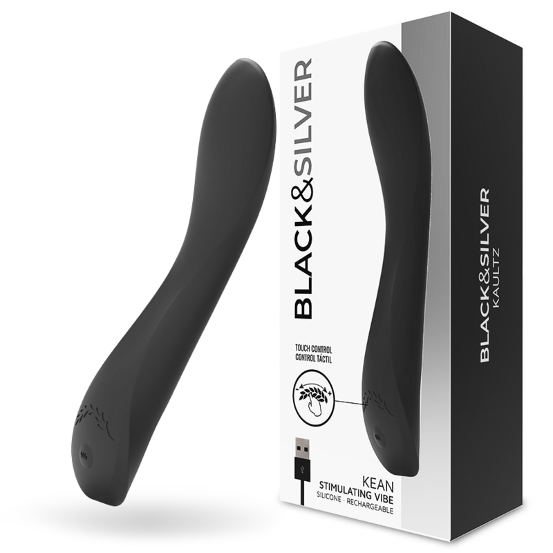 Black&silver-Kean Vibrator cu Touch Control-Silicon, 10 Trepte 2 img 144830 e082cc281f96f02d418037d1c71a2430 1