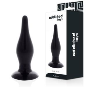 Addicted Toys - Dop Anal 14.5 Cm Negru - imagine 4