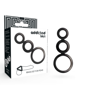 Addicted Toys - Set de Inele pentru Penis - Smoked 10 Addicted Toys - Set de Inele pentru Penis - Smoked - imagine 5