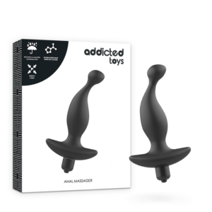 Addicted Toys - Massager Anal cu Vibrații Negre Model 1 12 Addicted Toys - Massager Anal cu Vibrații Negre Model 1 - imagine 5