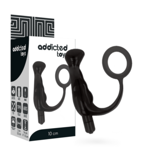 Addicted Toys-Vibrator Prost Tico Black 10 cm-Silicon 10 Addicted Toys-Vibrator Prost Tico Black 10 cm-Silicon - imagine 4