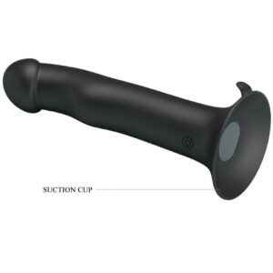 High Tech-Murray Black Vibrator Clitoridian și Ventuză-Silicon - imagine 4