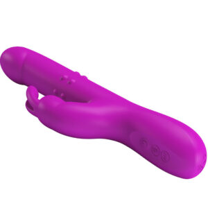High Tech-Reese Vibrator Rabbit cu Rotație Mov-Silicon, 12 Trepte 20 High Tech-Reese Vibrator Rabbit cu Rotație Mov-Silicon, 12 Trepte - imagine 10