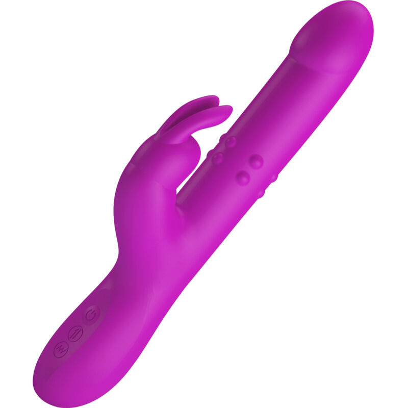 High Tech-Reese Vibrator Rabbit cu Rotație Mov-Silicon, 12 Trepte 9 img 145586 44981ad50acc7c7e1dc0d07656b880a1 1